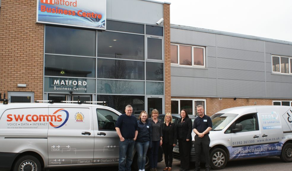 Devon Contract Waste and Matford Business Centre staff