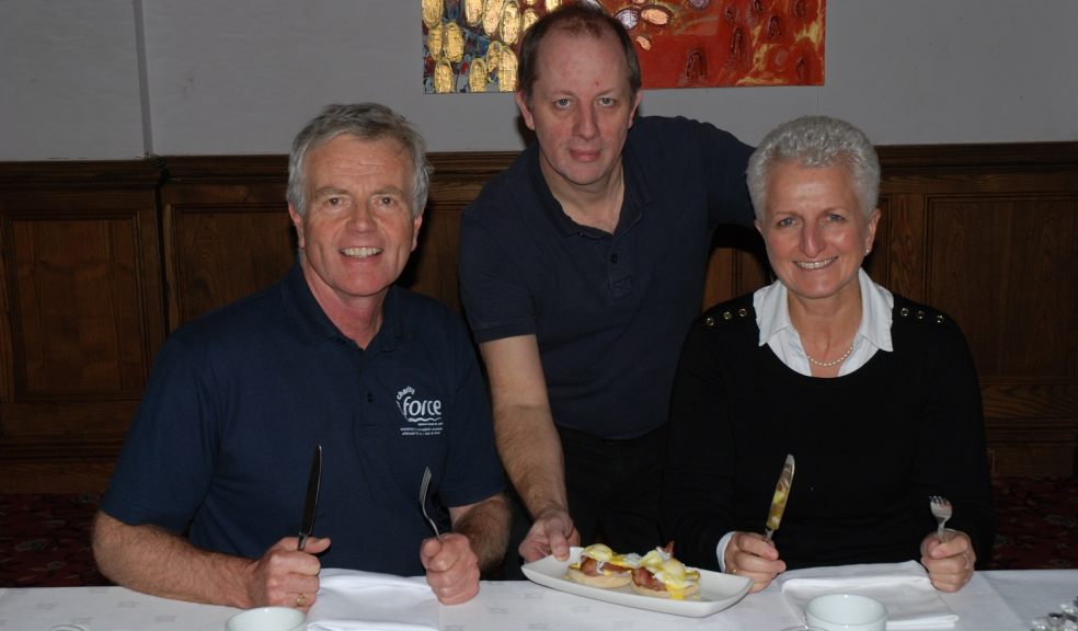 Peter Payne (FORCE), Carl Shepherd (City Gate Hotel) and Sarah Judd (Gilbert Stephens)