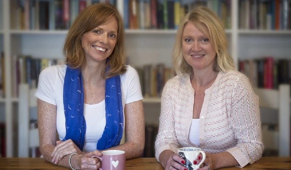 Co-founder of Children in the Middle, Elizabeth McCallum, who is a family barrister, with fellow barrister and the legal practice’s other co-founder Sarah Evans.