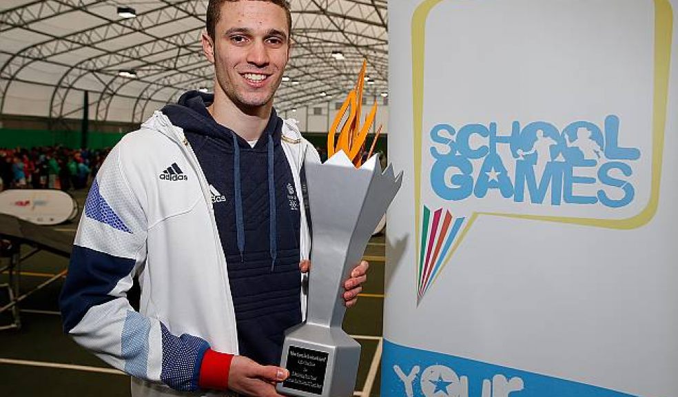 Daniel Talbot inspires youngsters at Games