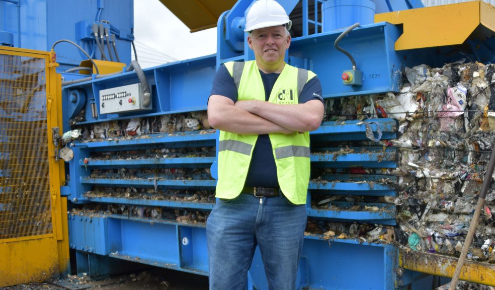 Devon Contract Waste managing director, Simon Almond, is looking positively to the future