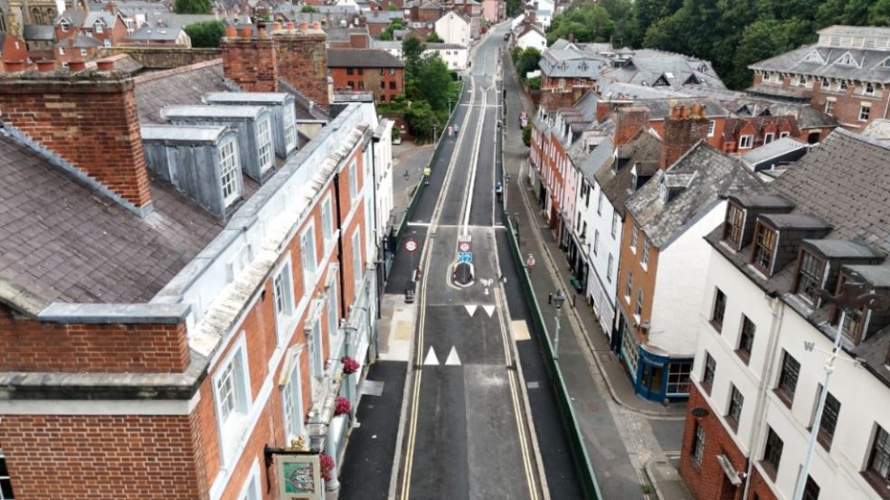 The Iron Bridge in Exeter. Photo: Devon County Council.