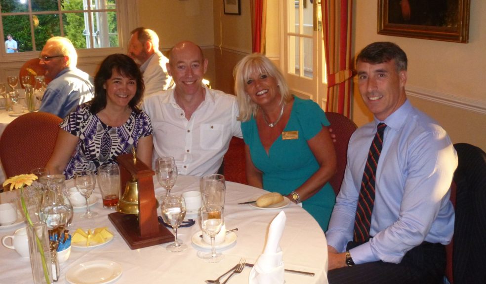 Lt. Colonel Gary Green outlines the Royal Marines 1664 Challenge exclusively to Exeter Enterprise Rotary Club