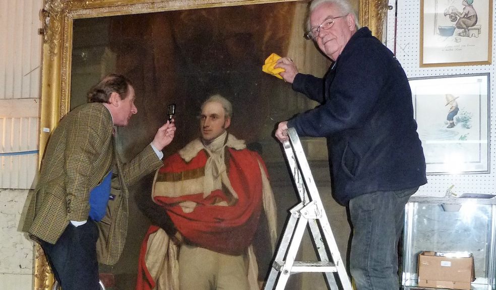 Duncan Chilcott and Dudley Broom with the Irish Earl