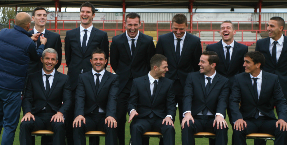 Grecians players turn on the style in their new kit | The Exeter Daily