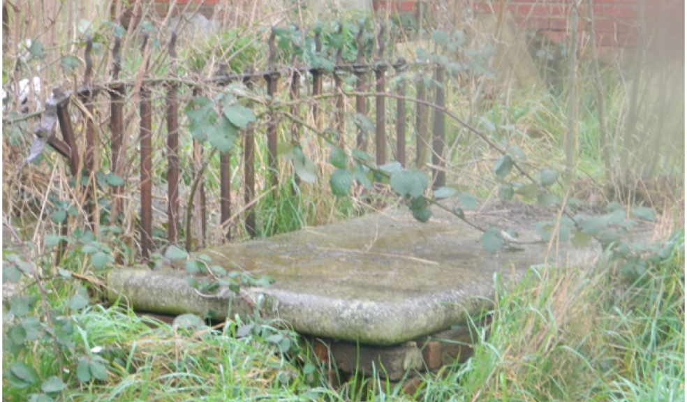 Much of the site has sadly become overgrown