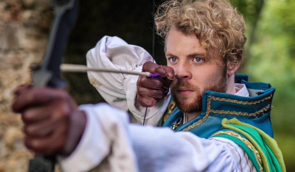 Matthew Heywood as Robin Hood. Photo: Ralph Whitehead.