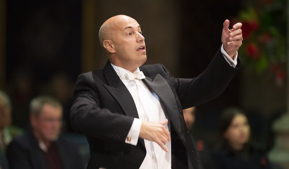 Howard Ionascu will conduct Exeter Philharmonic Choir performing with Onyx Brass 