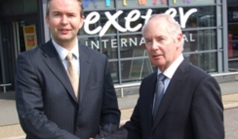 Sir Peter Rigby (pictured on the right) says “We believe in the importance of regional airports and of their value to the local and regional communities..."