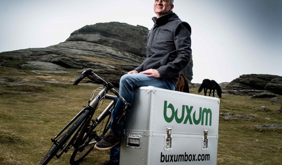 Ed Morris Founder of Buxum Boxes is relocating his bike flight case business to Devon from Hong Kong - Image James Millar