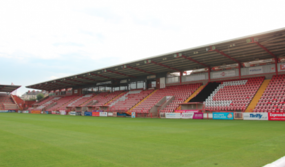 Image courtesy of Simon Larkin, Exeter City FC