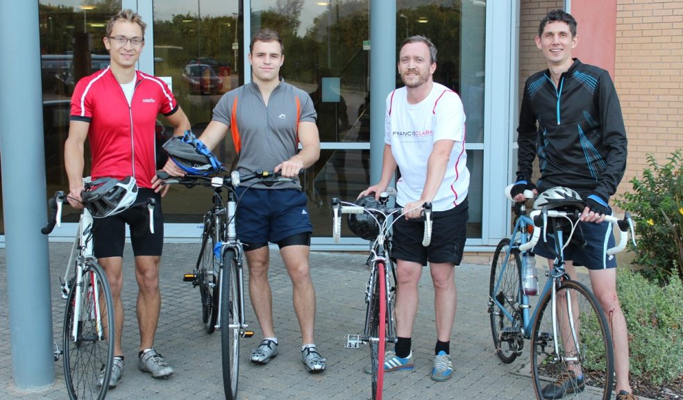 Exeter office team: James West, Chris Dawson, Graham Roberts, Tom Parry