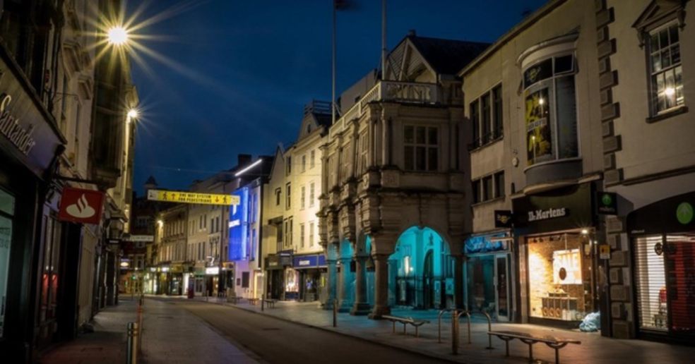 Exeter Guildhall. Photo courtesy of Exeter City Council via DAAT