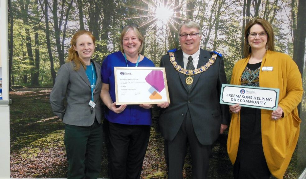 L-R: Carey MacKenzie, Maggie Draper, Ian Kingsbury JP, Katie Chantler.