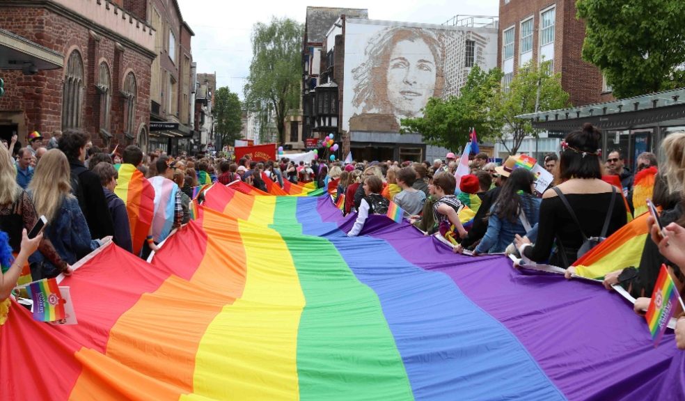 Exeter Pride will take place on Saturday, May 9, 2026. Photo: Alan Quick.