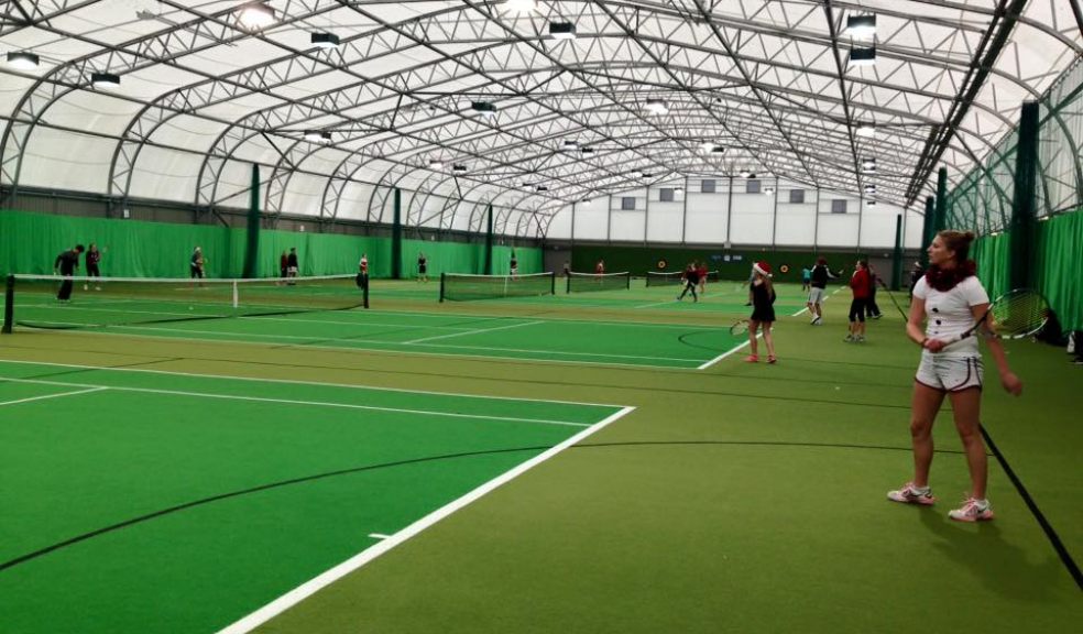 Courts at Exeter Tennis Centre.