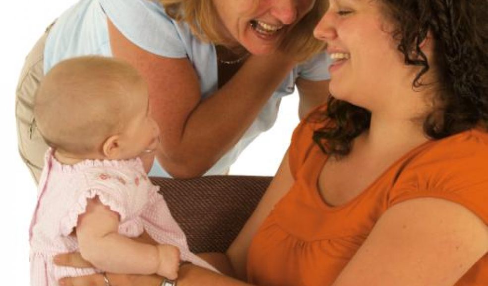 volunteer mum baby