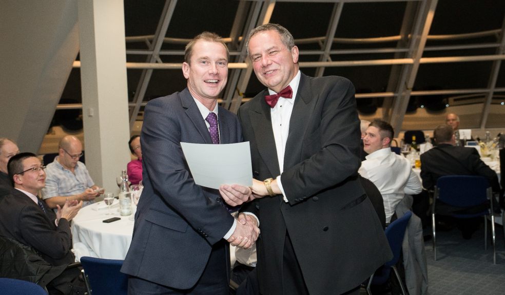 PCE's senior radio communications engineer receives FCS1331 accreditation from FCS head of business radio Tim Cull