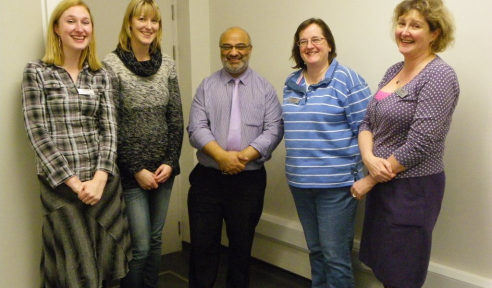Everys staff with Safda Mahmood