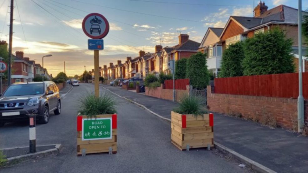 Chard Road. Photo courtesy of Devon County Council