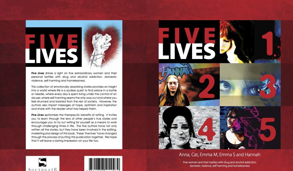 The book cover, 'Five Lives'