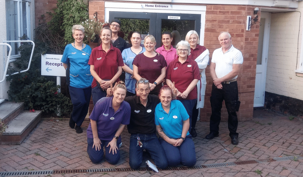 Team photo of Exmouth House Care Home