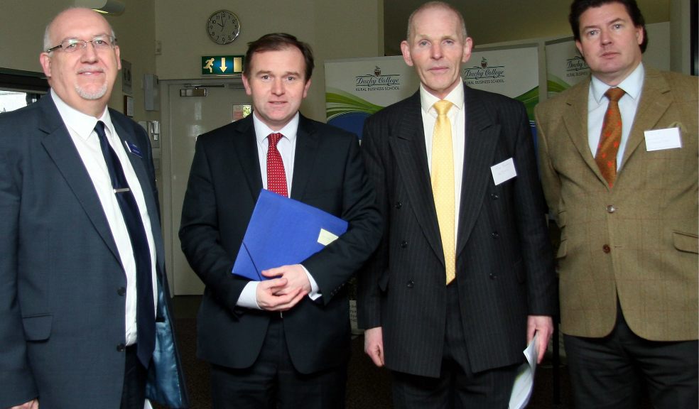 George Eustice MP praised the Heart of the South West Rural Growth Network (RGN) pilot on a recent visit to Devon