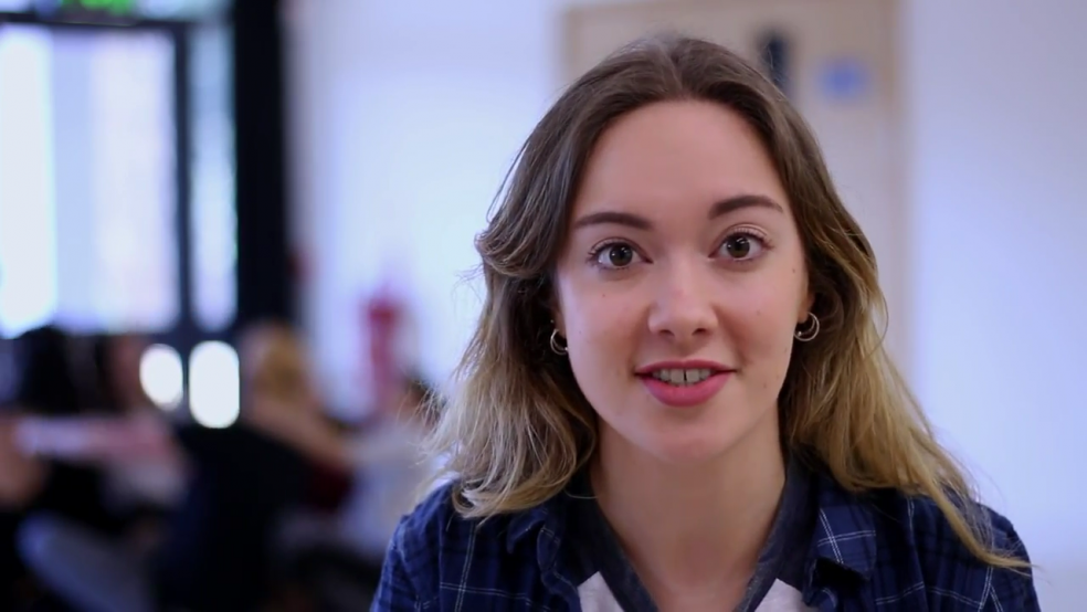 Emily Lafoy who plays the role of Jesus in the show.