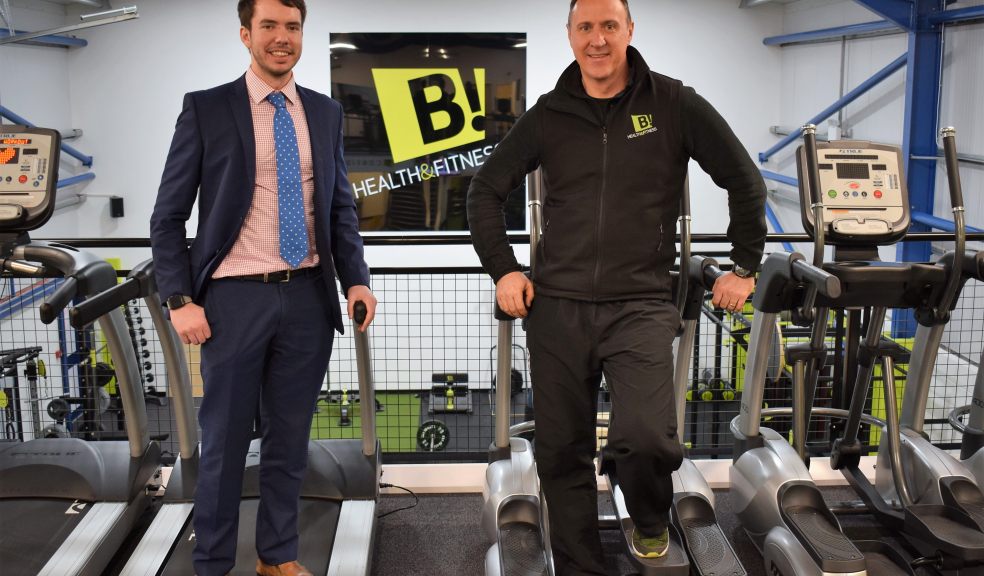 Graham Higgins of Griffin and Craig Bernhardt of B Health & Fitness