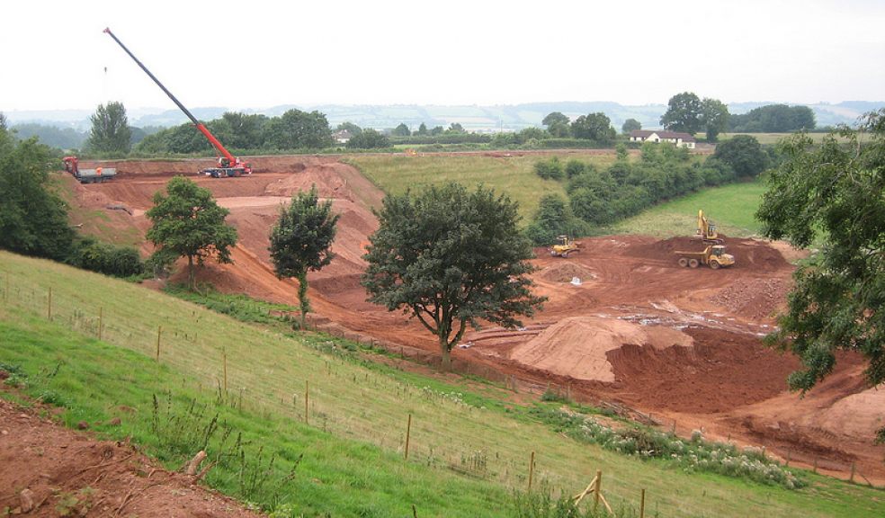 Grand Western Canal repairs (Photo courtesy of Devon County Council)