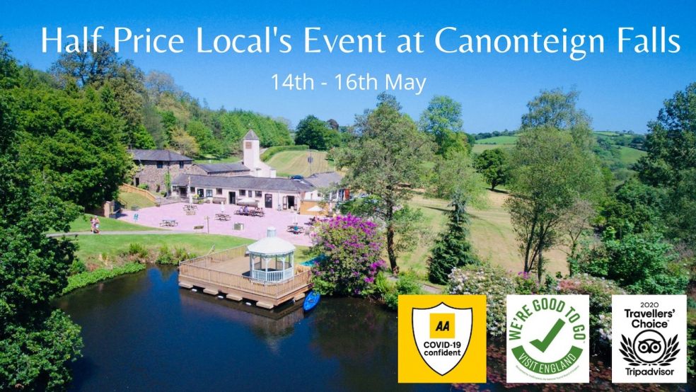 Half Price Local's Event at Canonteign Falls Half Price Local's Event at Canonteign Falls
