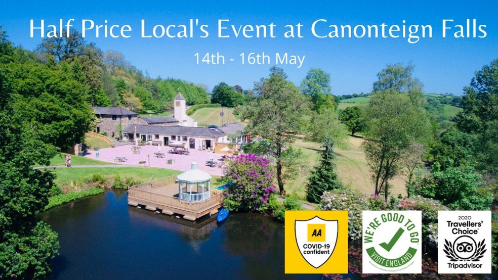 Half Price Local's Event at Canonteign Falls