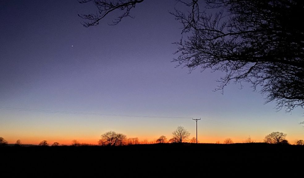 Hemyock Sunset taken by Roger Hemming