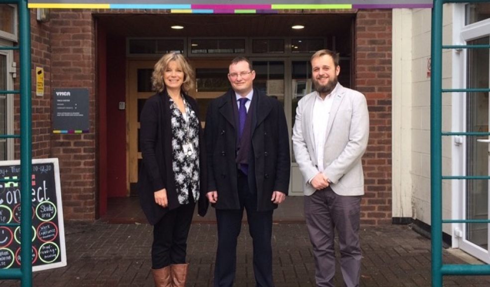 Left to right: Hilary Bush (YMCA), Phil Lewis (Randall Simmonds), Gareth Sorsby (YMCA)