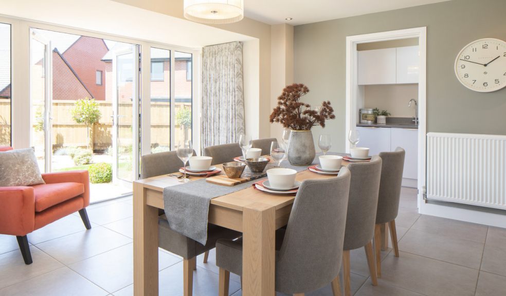 David Wilson Homes dining room