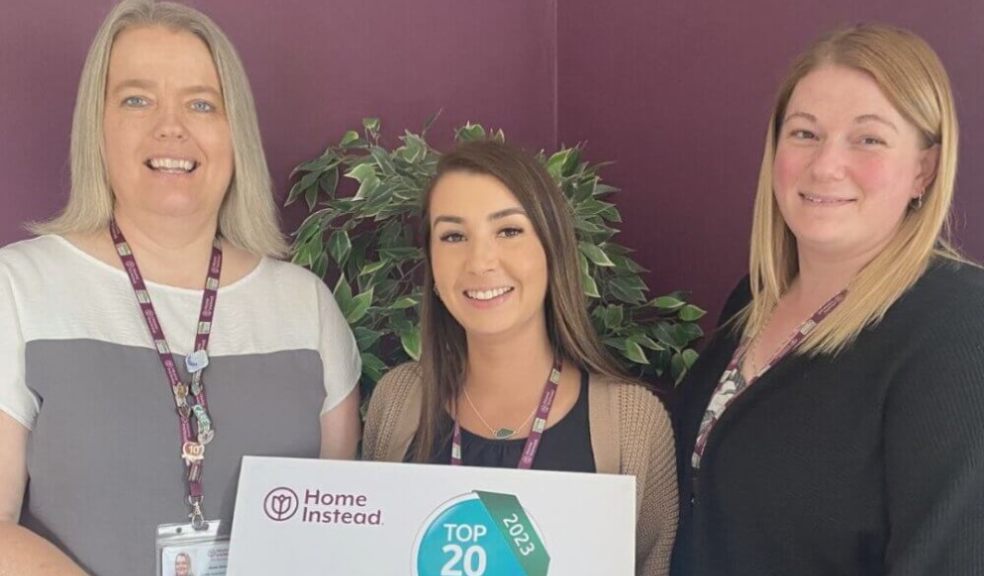 Home Instead Exeter & East Devon with homecare.co.uk award.