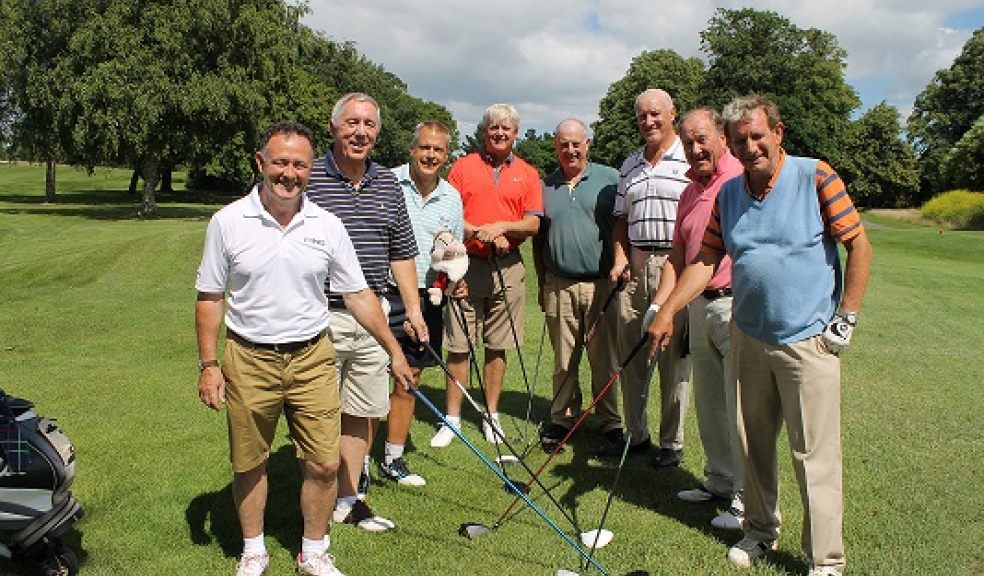 Michelmores and Gilbert Stephens enjoying the Hospiscare Golf Day