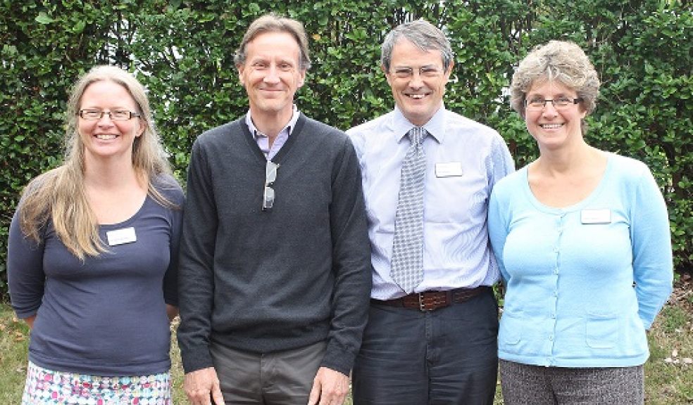 Hospiscare consultants Becky Baines, Jim Gilbert, Tim Harlow and specialist doctor Alison Stewart