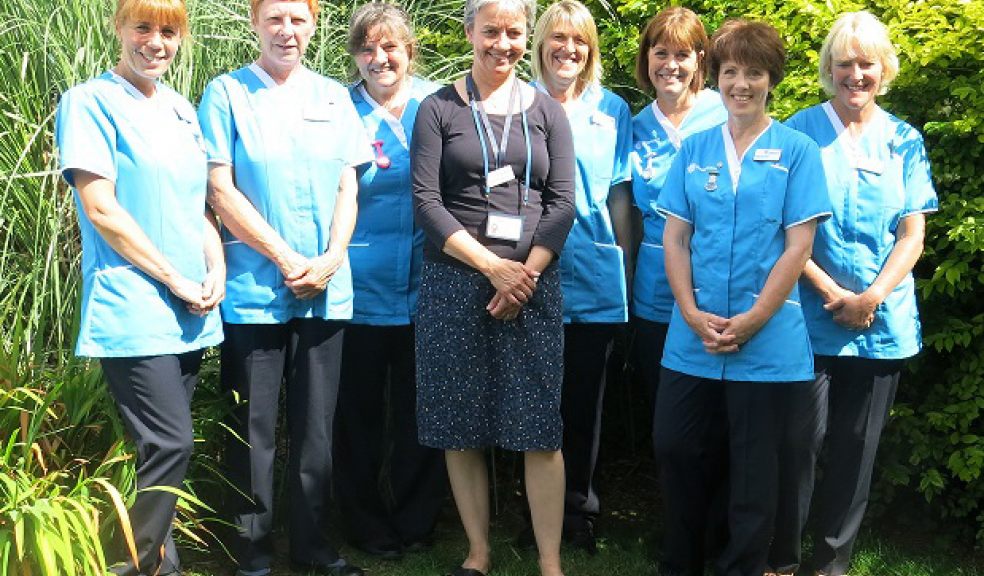 Hospiscare@Home nurses with Team Leader Rosemary Ferguson
