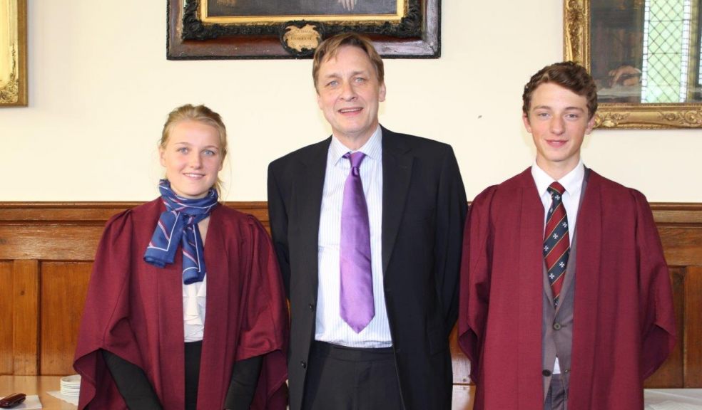 (L-R) Katie Taverner, Stephen Johnson and Michael Walker