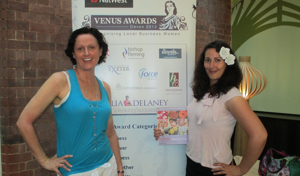Celia Delaney (Speaking Success) and Star Khechoara (School of Holistic Cosmetology)