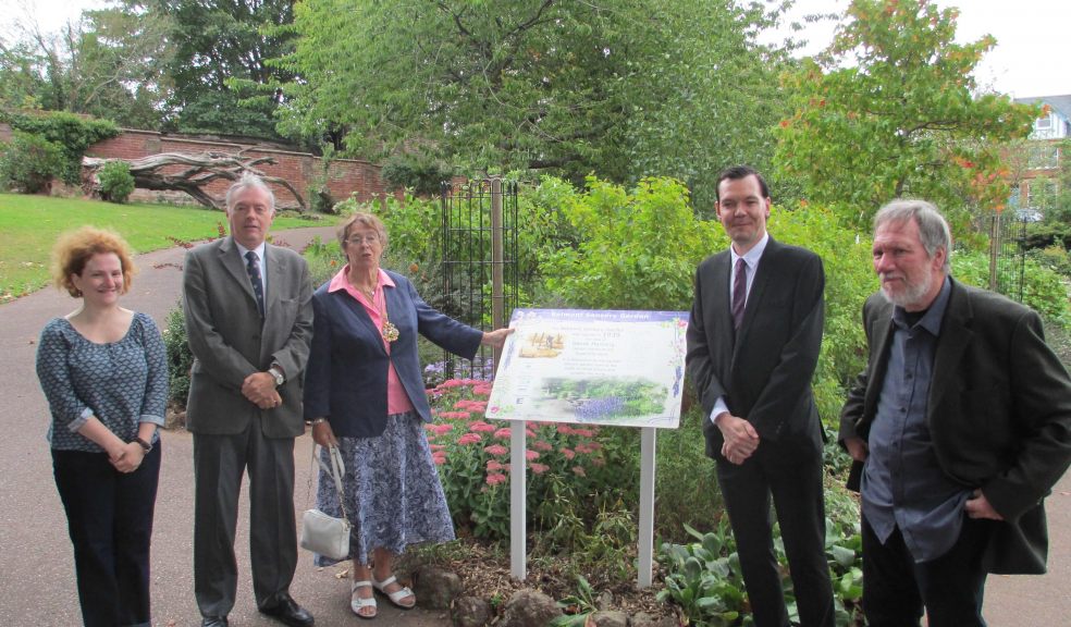 Lord Mayor commemorates Britain's oldest sensory garden