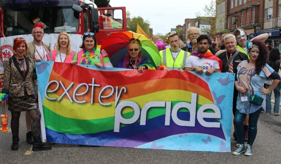 Exeter Pride. Photo: Alan Quick.