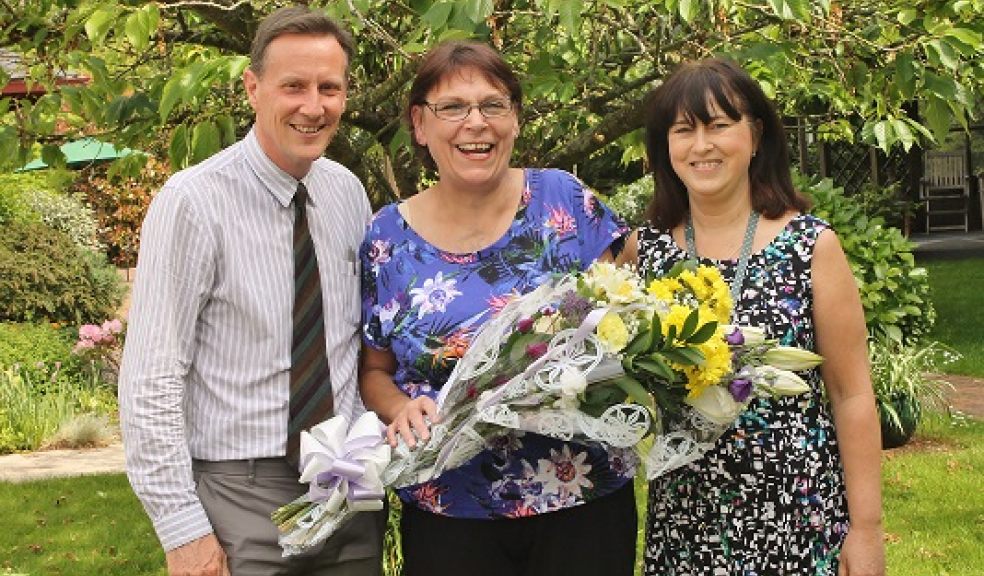 Dr Jim Gilbert, Lesley Weeks and Judy Vick
