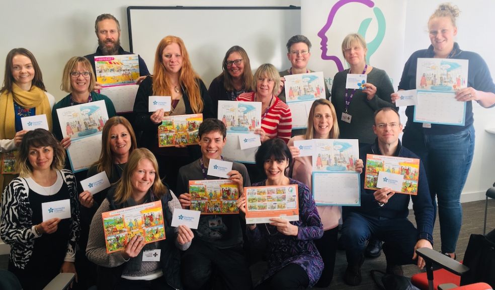 A few of the Community Builders & Community Connectors below with Gina Awad .