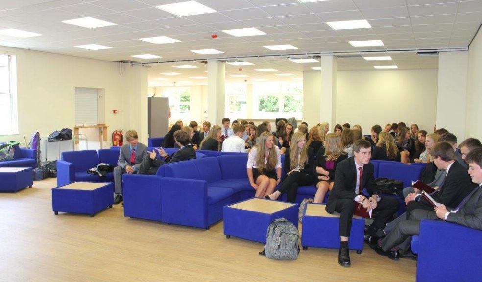 Photos of Exeter School’s newly refurbished and extended Sixth Form Centre