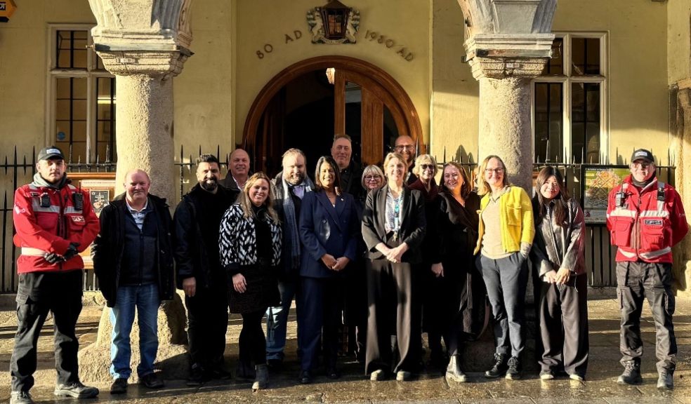 t’s a Yes! InExeter Team with Directors and Stakeholders
