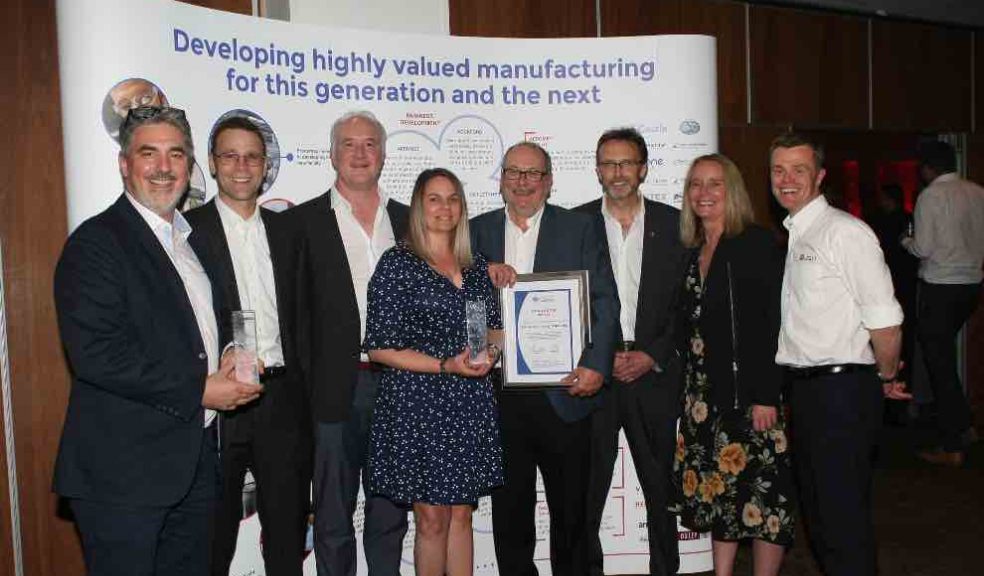 South West Metal Finishing with their award