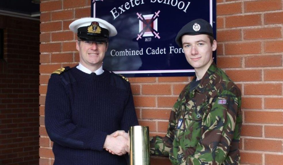 Contingent Commander, Lieutenant Commander (RN) Geoff Chapman said he was delighted to present the award to James Krafft of the RAF section.