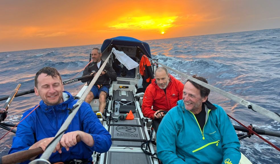 Jim rows the Atlantic for FORCE Jim rowing the Atlantic for FORCE